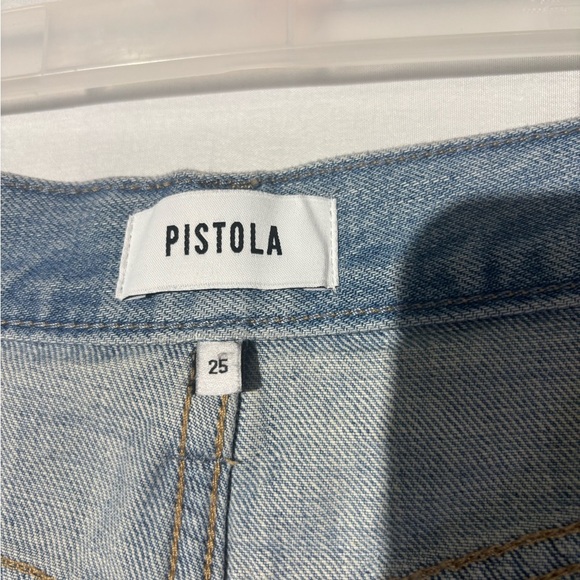 Pistola Light Blue Denim Mini Skirt - Picture 13 of 13